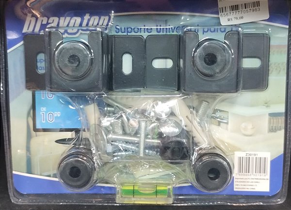 Suporte de tv fixo universal de 10'' ate 80'' bravo top z30191