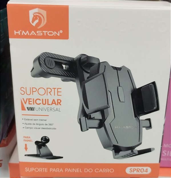 Suporte de celular universal veicular h'maston spr04
