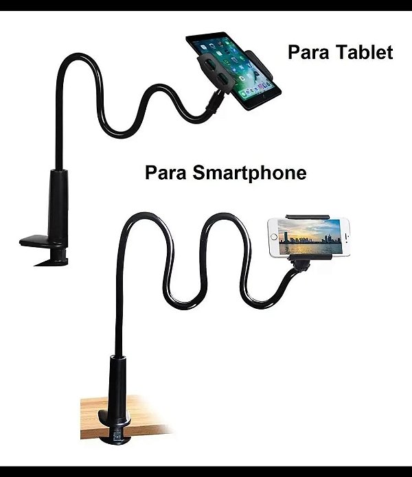 Suporte de celular-tablet articulado combracadeira