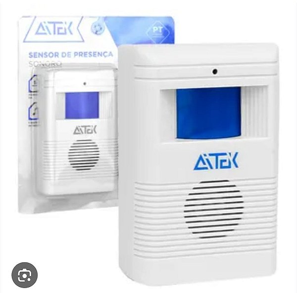 Sensor de presenca com alerta sonoro aitek lkm3000