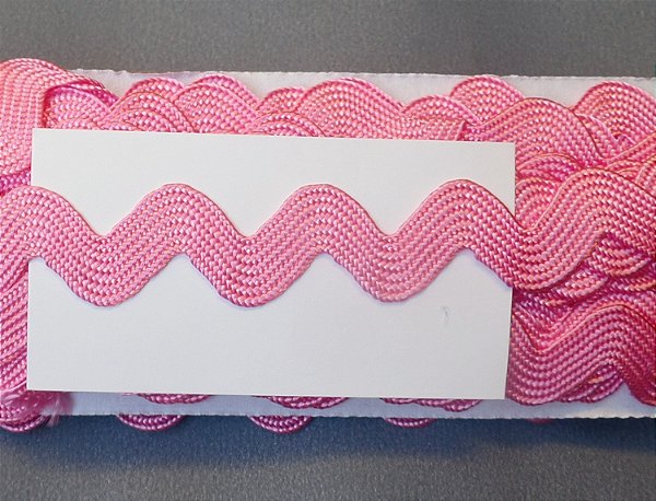 334/03 - Sianinha 9mm x 10m | Rosa Escuro 33 - 100% viscose