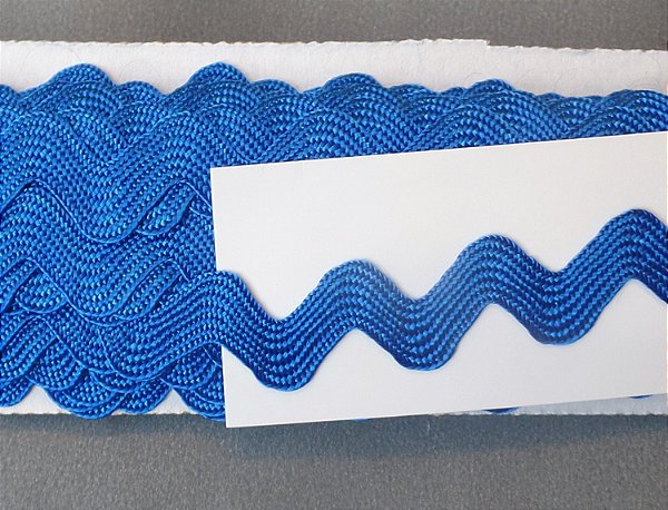 334/03 - Sianinha 9mm x 10m | Azul Royal 4 - 100% viscose