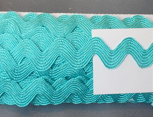 334/03 - Sianinha 9mm x 10m | Verde Tifany 230 - 100% viscose