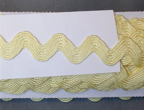 334/03 - Sianinha 9mm x 10m | Amarelo Bebê 19 - 100% viscose