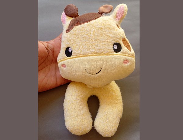 Naninha Girafa - Cabeça e bracinhos pronto para artesanato em geral