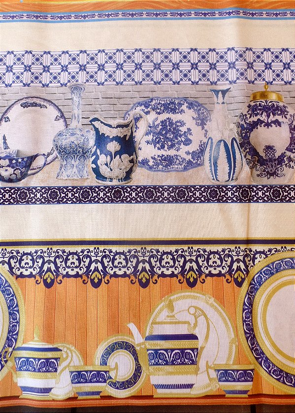Tecido Porcelana 1x1,40 M