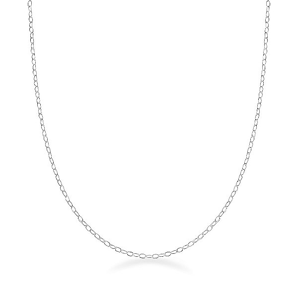 Corrente Ovinho em Prata 925 - Fio030