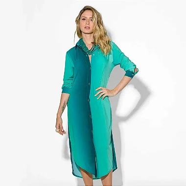 Chemise Mullet Alongada - DE CHELLES 00420