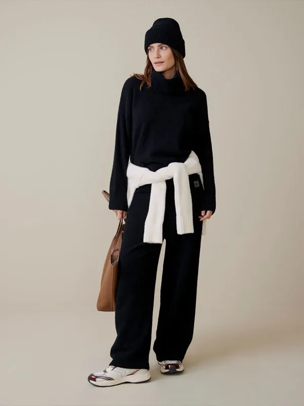 Calça em Fio Nuvem com Cintura Alta - NORI 16218