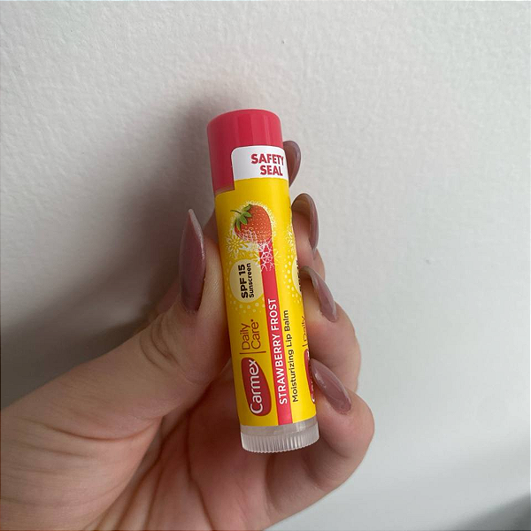 Carmex Edição Limitada SPF 15 Strawberry Frost