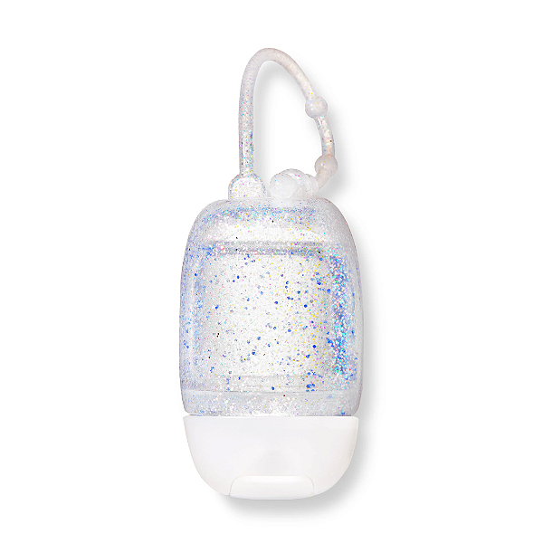 Suporte para Higienizador Bath and Body Works " PocketBac Holder " Iridescent Glitter