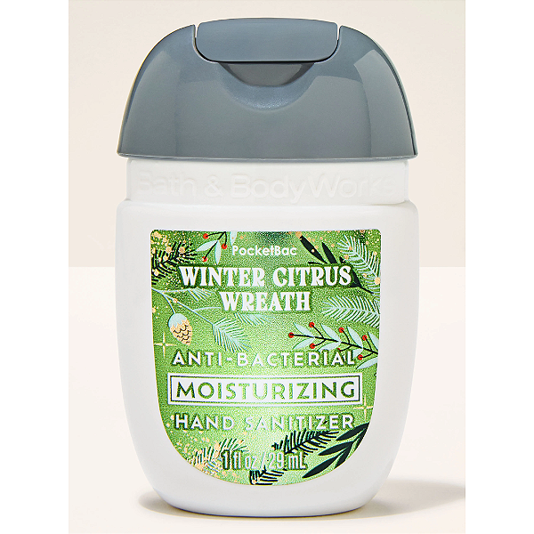 Higienizador de Mãos Hidratante Bath and Body Works Winter Citrus Wreath