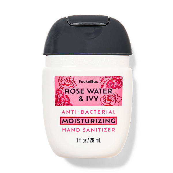 Higienizador de Mãos Hidratante Bath and Body Works Rose Water & Ivy