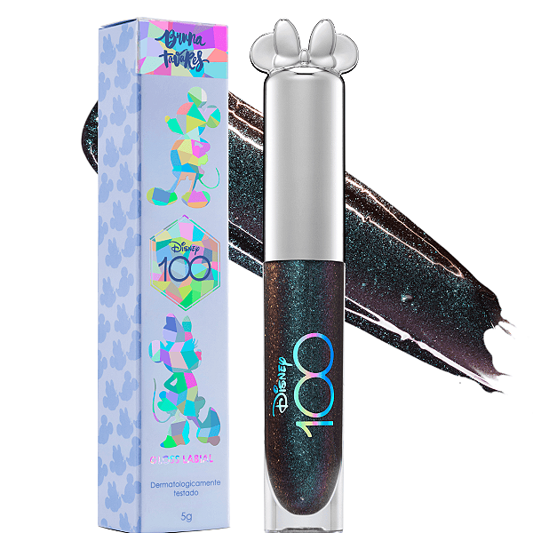 Gloss Labial Bruna Tavares Disney 100 | Cor: Fireworks (Próx a validade 09/2026)