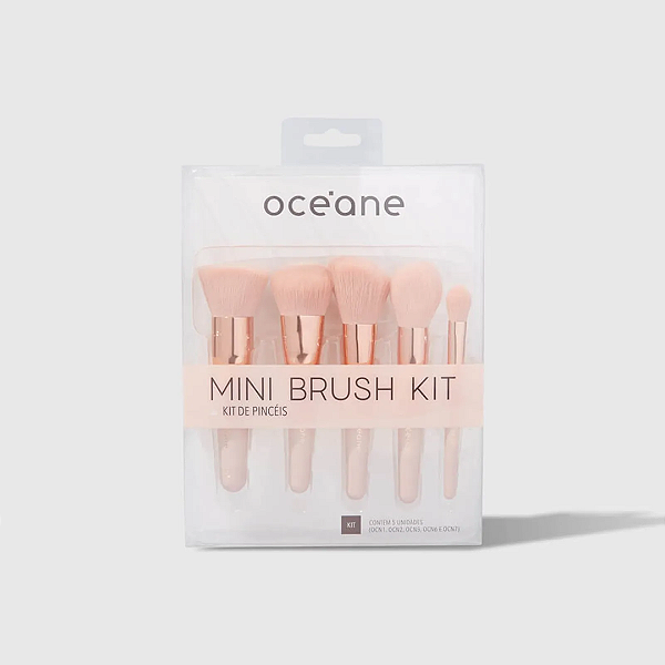 Kit de 5 Mini Pincéis Océane Mini Brush Kit