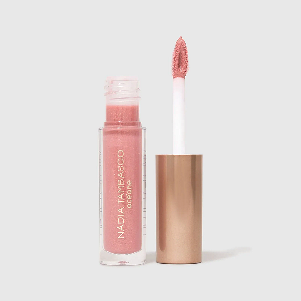 Brilho Labial Rosa Cintilante Nádia Tambasco By Océane Lip To Glow | Cor: Obsession