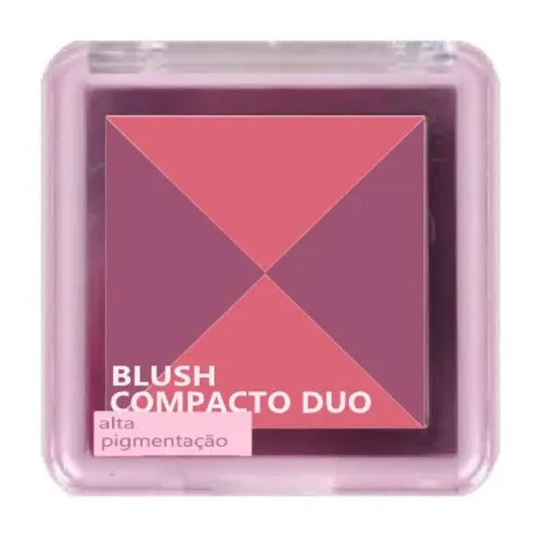 Duo de Blush Compacto RubyRose | Cor: DB05