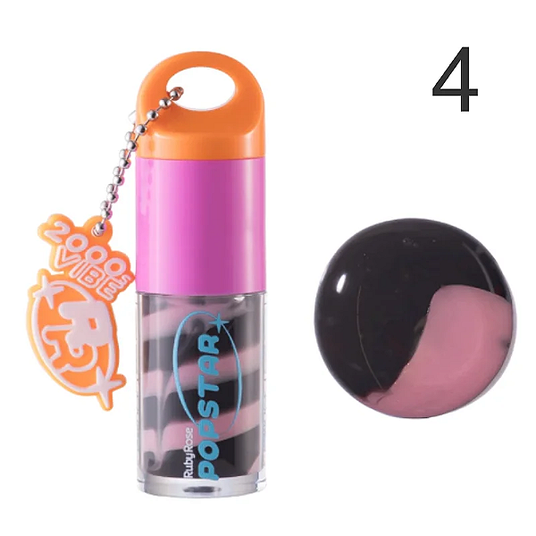 Gloss Labial RubyRose Party Time Popstar | Cor: Just Dance