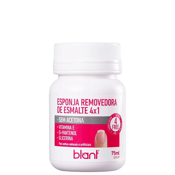 Esponja Remov. De Esmalte Blant 4X1 | 75ML