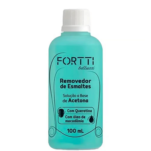 Removedor Esmalte Base De Acetona Fortti | 100 ML