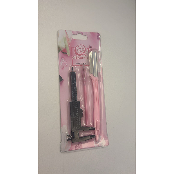 Kit Design de Sobrancelhas Qibanhua | 3pçs