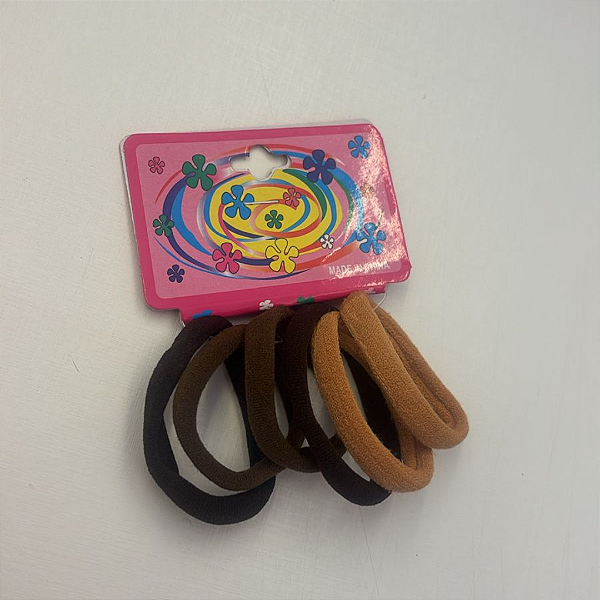 Gominha de Cabelo Marrom