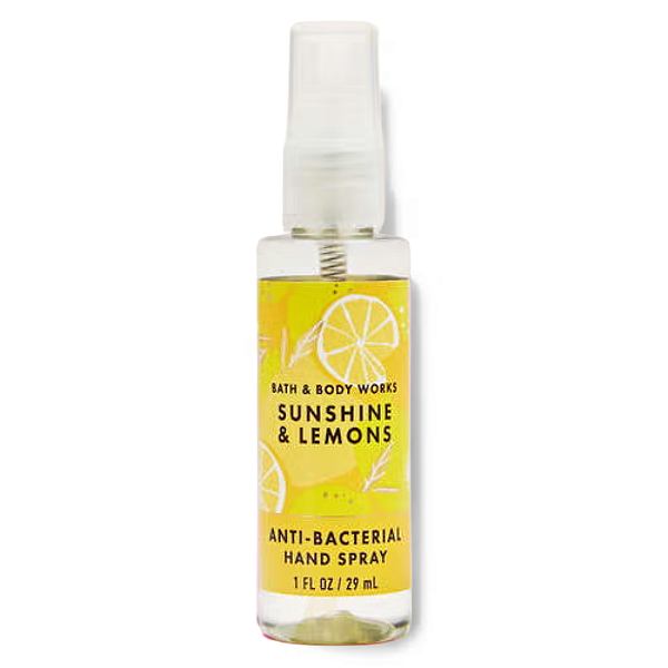 Higienizador de Mãos em Spray Bath and Body Works Sunshine & Lemons