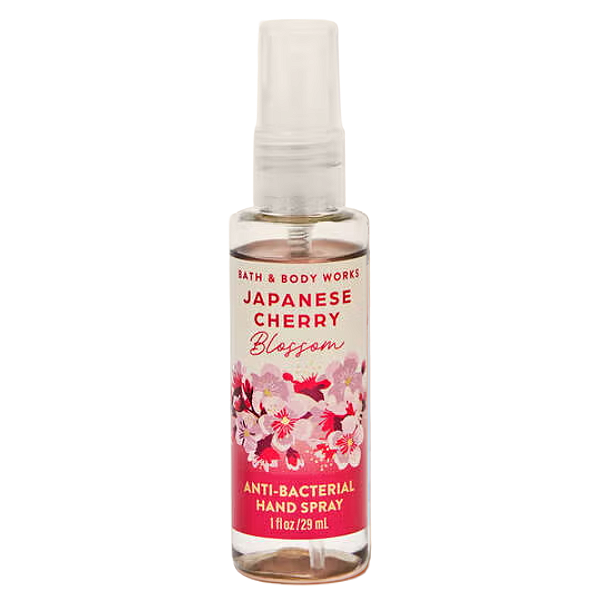 Higienizador de Mãos em Spray Bath and Body Works Japanese Cherry Blossom