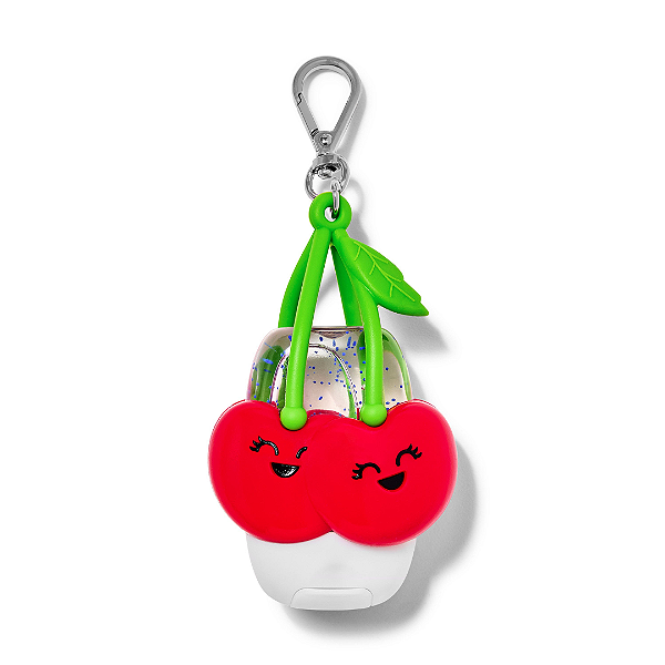 Suporte para Higienizador Bath and Body Works " PocketBac Holder " Cherry Pals