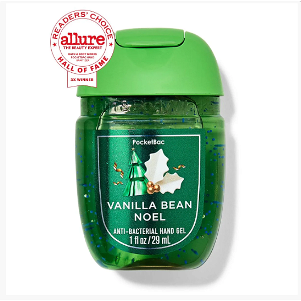 Higienizador de Mãos Bath and Body Works Vanilla Bean Noel