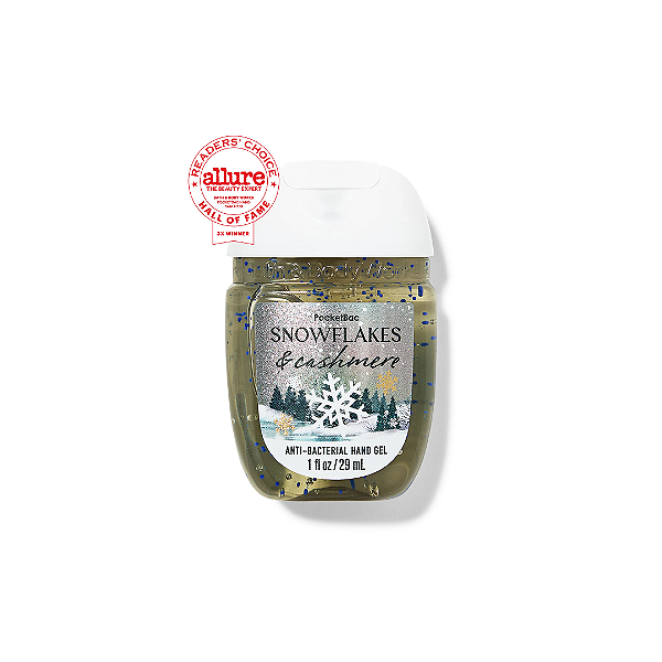 Higienizador de Mãos Bath and Body Works Snowflakes & Cashmere