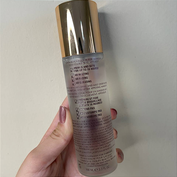 Spray Fixador Charlotte Tilbury Airbrush Flawless Setting Spray 100ml (SEM CAIXA)