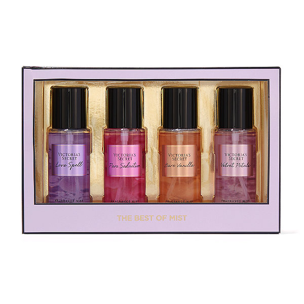 Kit Presenteável Mini Victoria's Secret The best of Mist Travel Size Gift Set
