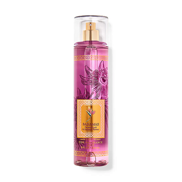 Fragrância Bath And Body Works Bahamas Passionfruit & Banana Flower 236ML