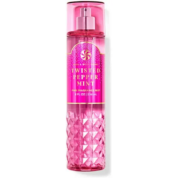 Fragrância Bath And Body Works Twisted Pepper Mint 236ML