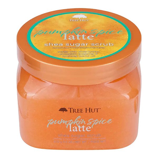 Esfoliante Tree Hut Pumpkin Spice Latte Shea Sugar Scrub 510G