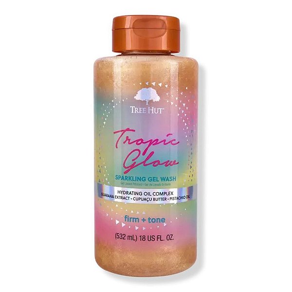 Gel de Banho Tree Hut Tropic Glow Sparkling Gel Wash 532ML