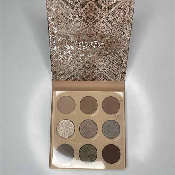 Paleta de Sombras That's Taupe Colourpop (Sem caixa, detalhe nas sombras de fábrica)
