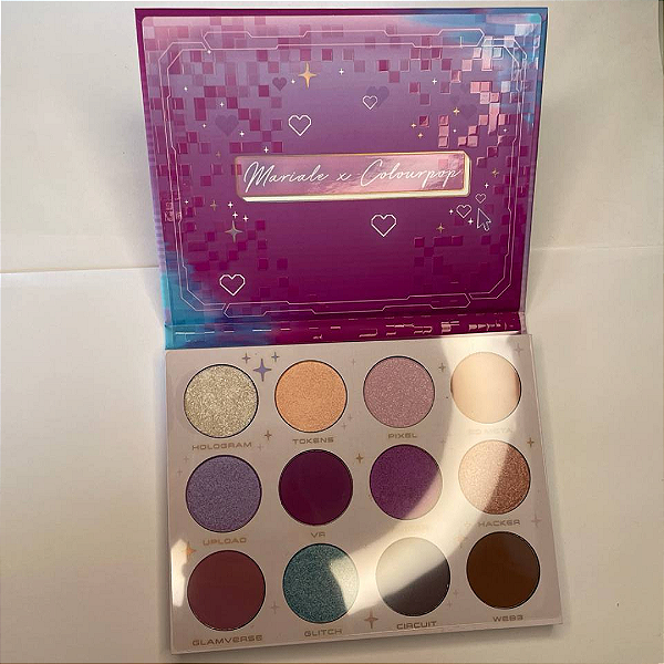 Paleta de Sombras Colourpop ctrl + alt + glam (Sem caixa)
