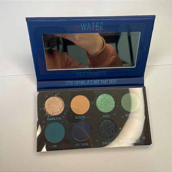Paleta de Sombras Melt Cosmetics Bad Side Zodiac Water | Signo de Água (2 sombras quebradas)