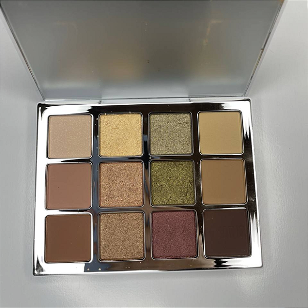 Paleta de Sombras Makeup By Mario Ethereal Eyes Eyeshadow Palette: Nature | EDIÇÃO LIMITADA (Uma sombra quebrada, sem caixa)