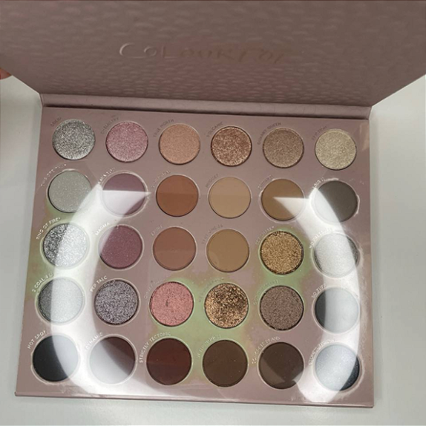 Paleta de Sombras Colourpop Rock Candy Shadow Palette (Sem caixa, defeito de fabrica na embalagem)