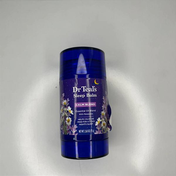 Balm Corporal Dr Teal's Melatonin Sleep Body Balm with Lavender & Chamomile Oils | 75g (Rótulo soltando)