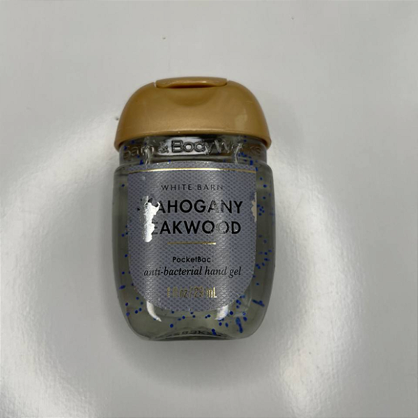 Higienizador de Mãos Bath and Body Works Mahogany Teakwood (Rótulo danificado)