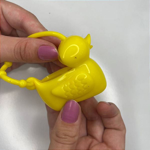 Suporte para Higienizador Bath and Body Works " PocketBac Holder " Billie the Duck (Defeito de fábrica)