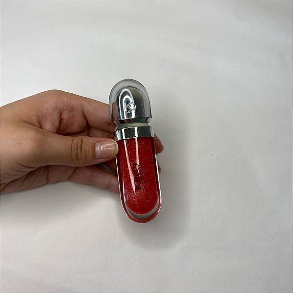 Gloss Labial Kiko Milano 3d Hydra Lipgloss | Cor: 12 Pearly Amaryllis Red