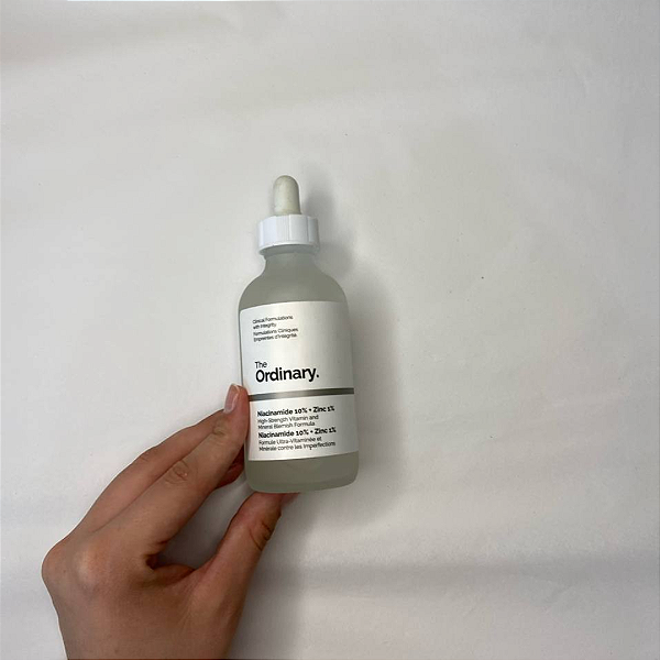 Sérum Facial The Ordinary Niacinamide 10% + Zinc 1% Oil Control Serum 120ml (Sem caixa, Dosador manchado)