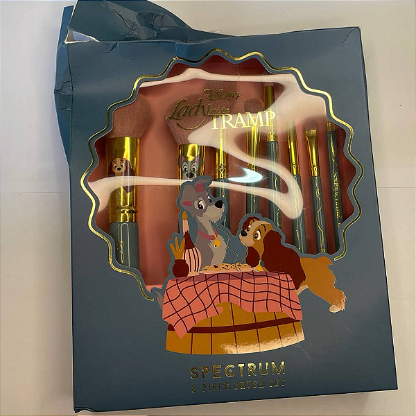 Kit de Pincéis Spectrum Disney Lady And The Tramp (Caixa Danificada)