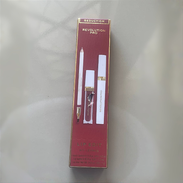 Trio Labial Revolution Pro Lip Edit Seduction (Embalagem Danificada)