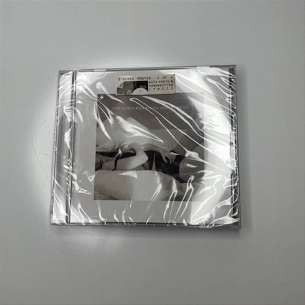 CD Taylor Swift - The Tortured Poets Department + Bonus Track "The Manuscript" (Acrilico Trincado)